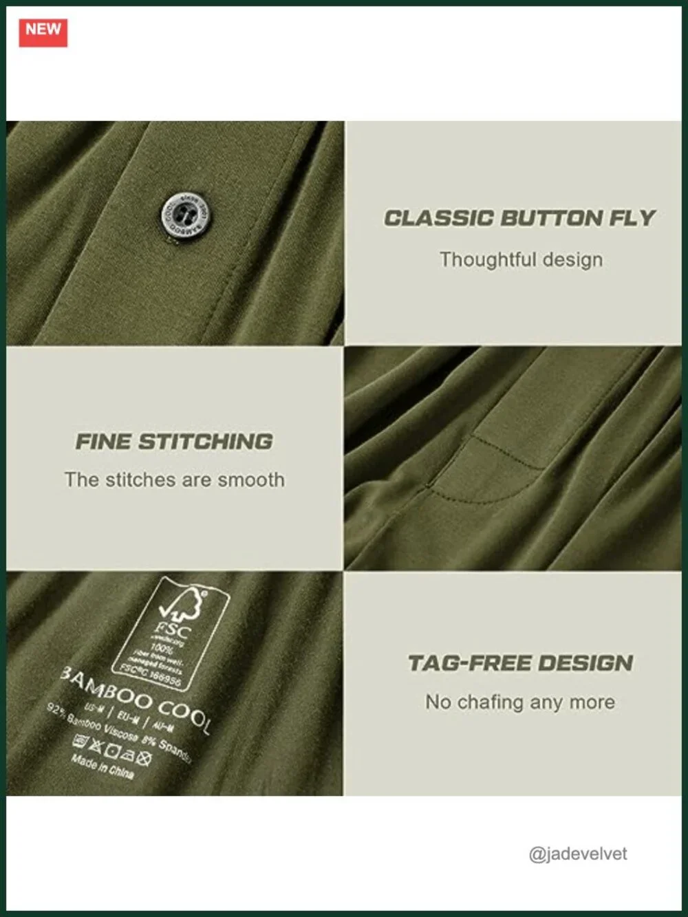 Soft Bamboo Pajama Shorts with Pockets 2 Pack Sleep Lounge Bottoms